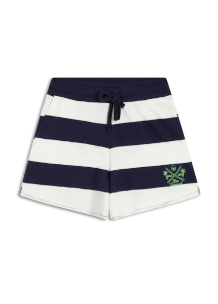 Short Moletinho Striped Maui Dark Navy