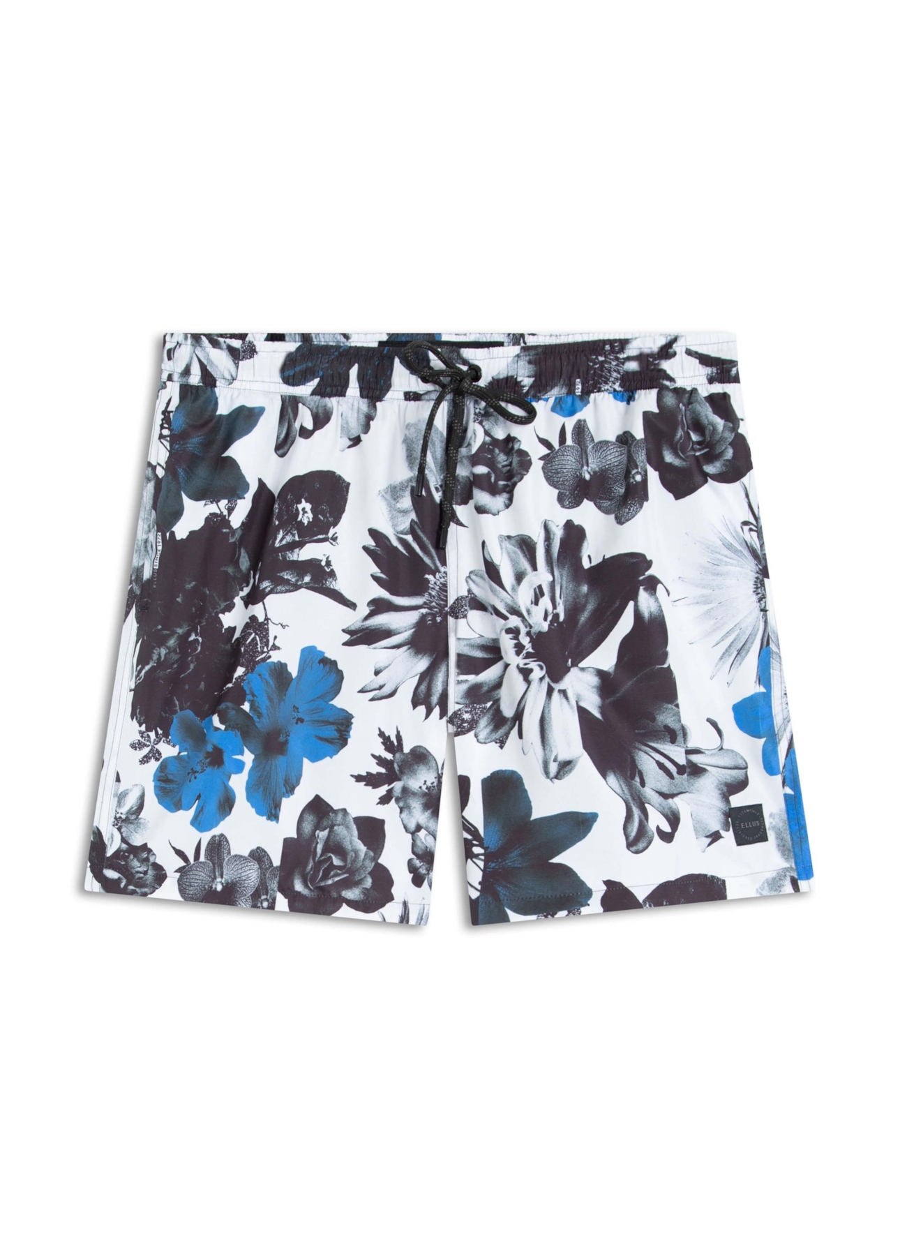 Short Nylon Ellus Tropical Color Truck Branco