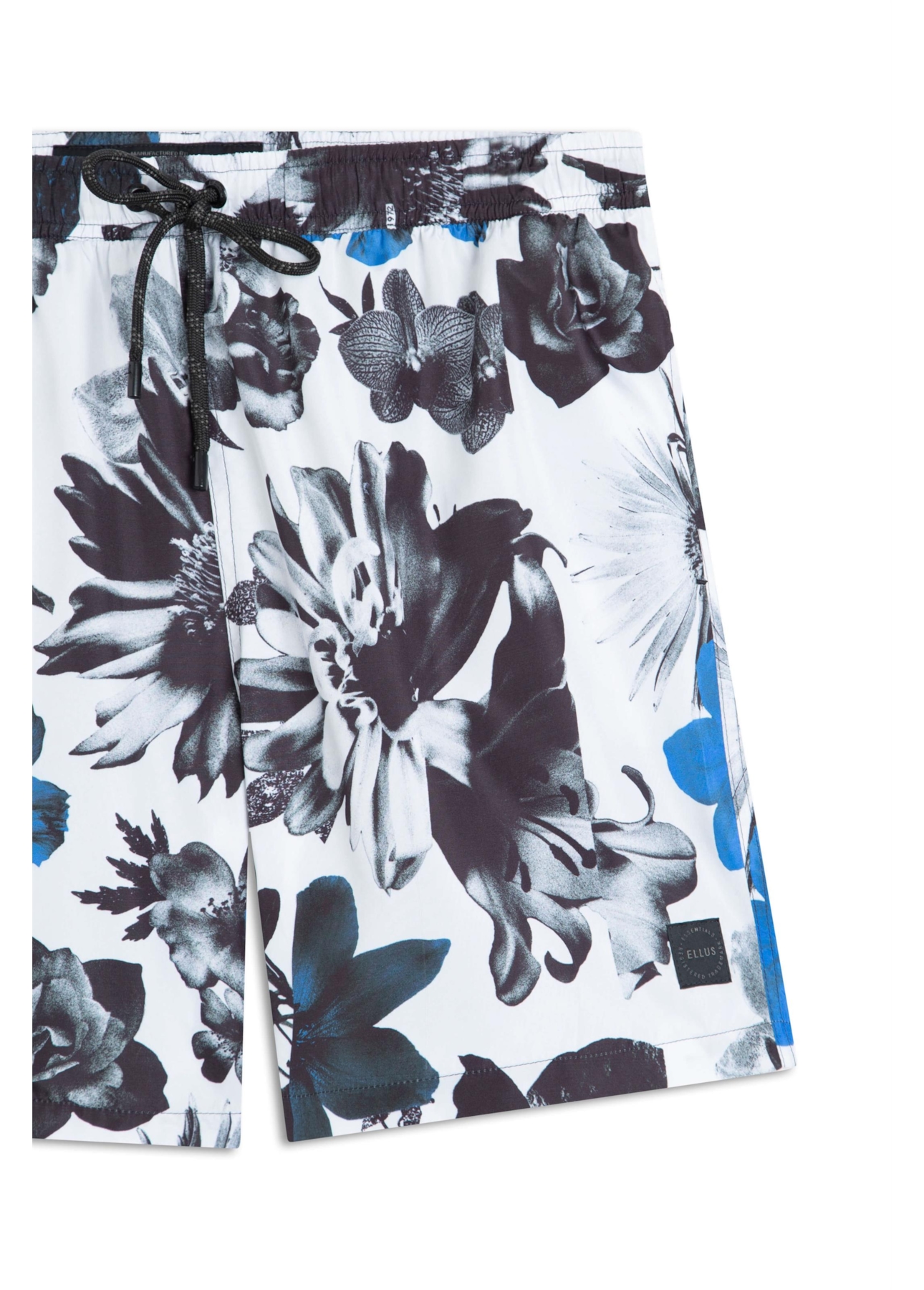 Short Nylon Ellus Tropical Color Truck Branco