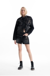 Short Ocean Elastic Kate 2083-Lav.Black C/ Resina