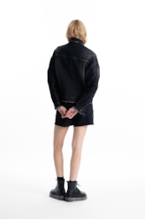 Short Ocean Elastic Kate 2083-Lav.Black C/ Resina