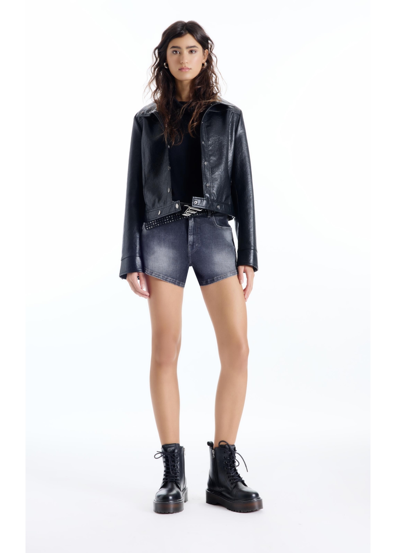 Short Ocean Elastic Kate Lav. Black