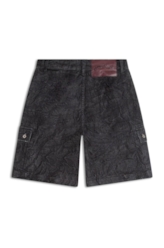 Short Ocean Elastic Wide Cargo Lav.Black