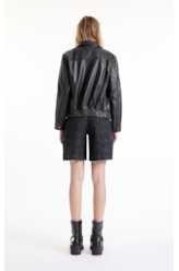 Short Ocean Elastic Wide Cargo Lav.Black