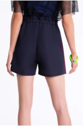 Short Pleats Clochard Adjuster Estampado