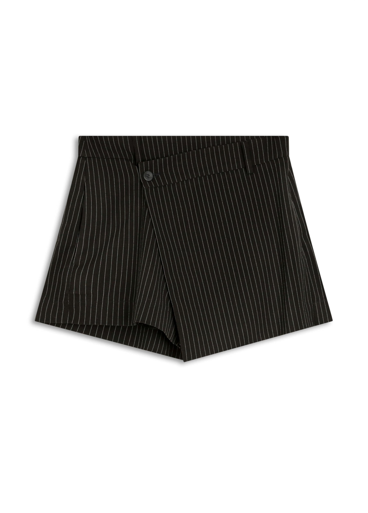 Short Saia Stripe Skirt Like Mini Preto