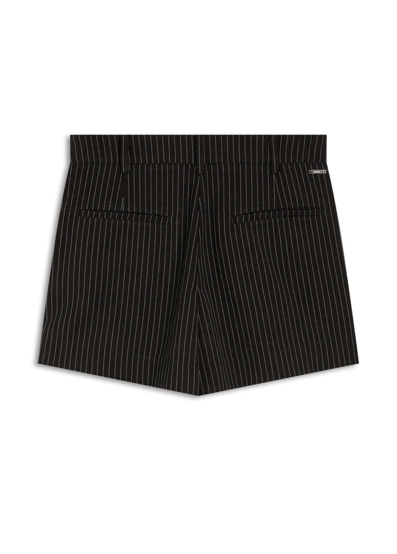 Short Saia Stripe Skirt Like Mini Preto