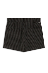 Short Saia Stripe Skirt Like Mini Preto