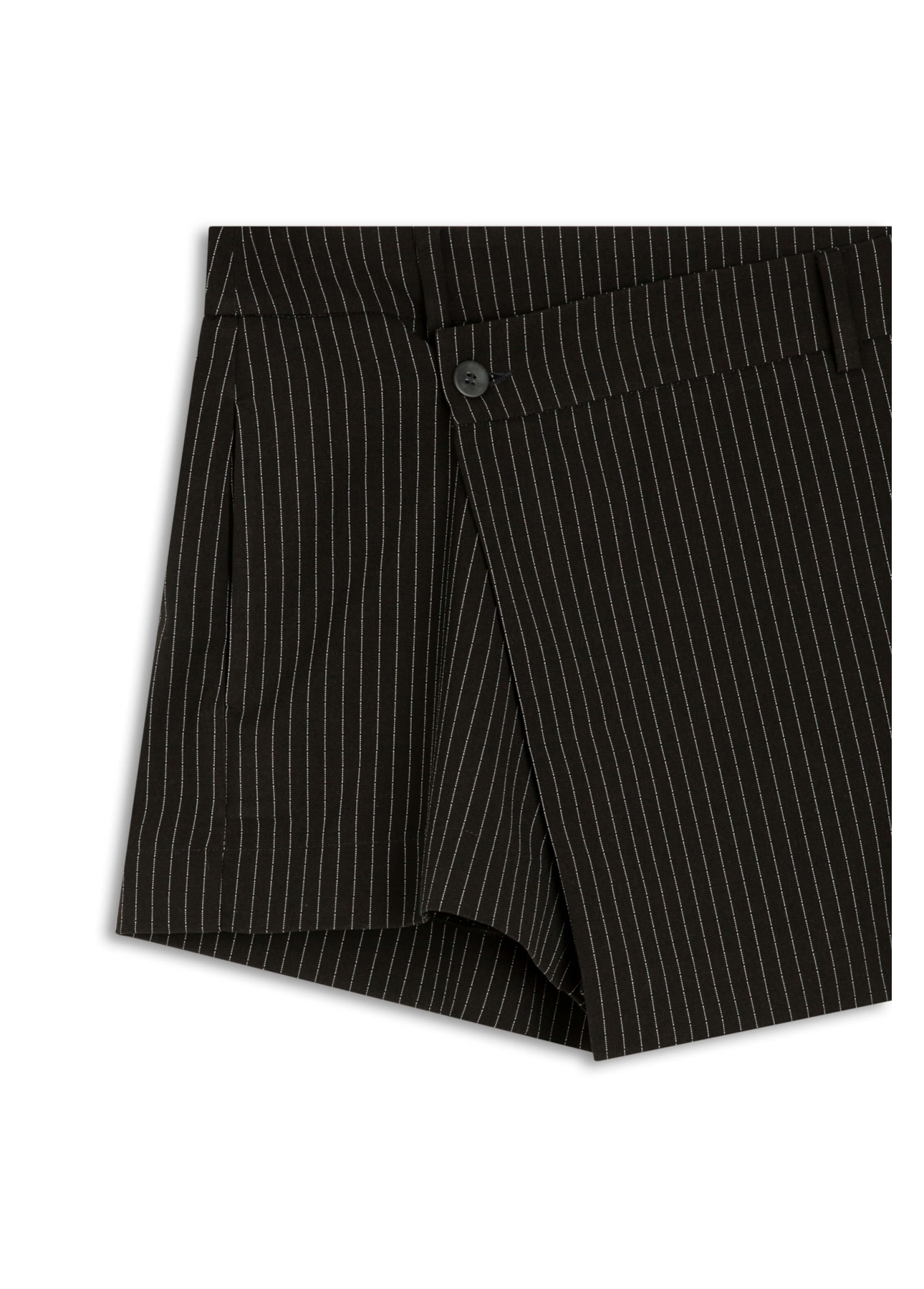 Short Saia Stripe Skirt Like Mini Preto