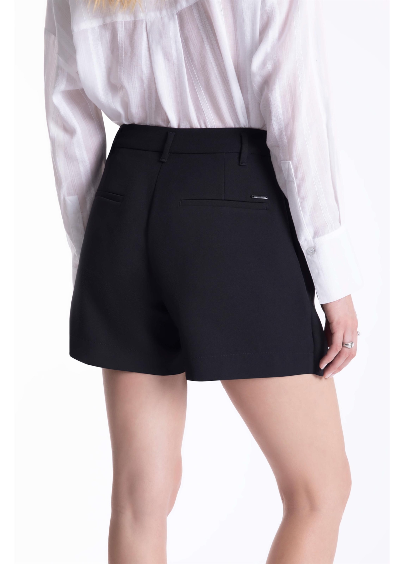 Short Saia Ultra Span Shirt Tranpass Preto