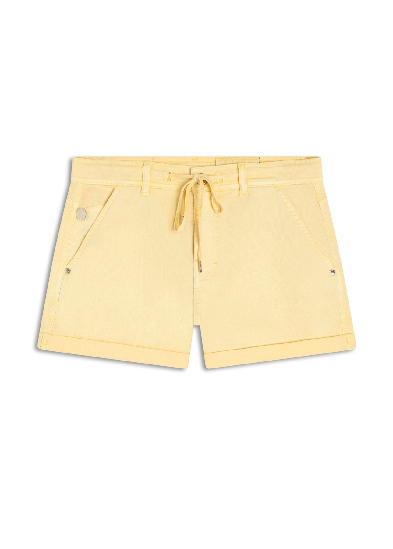 Short Sarja Rain Kate Amarelo