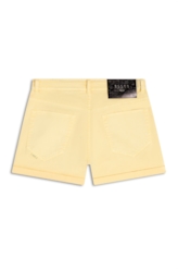 Short Sarja Rain Kate Amarelo