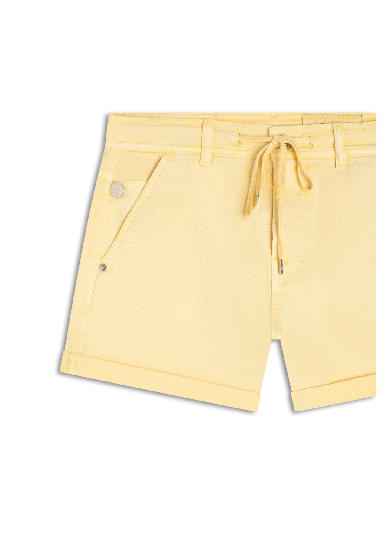 Short Sarja Rain Kate Amarelo
