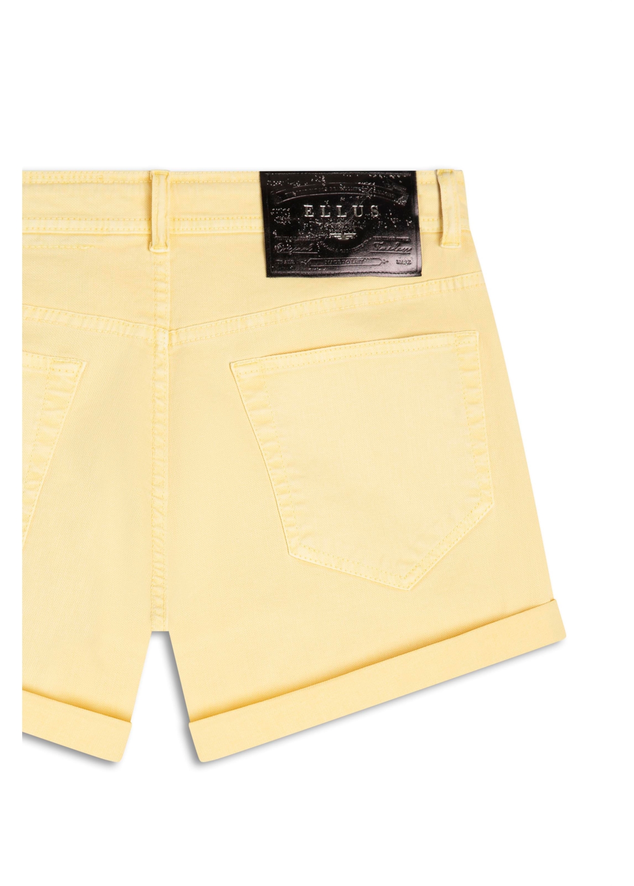 Short Sarja Rain Kate Amarelo