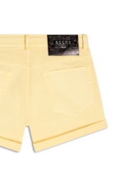 Short Sarja Rain Kate Amarelo