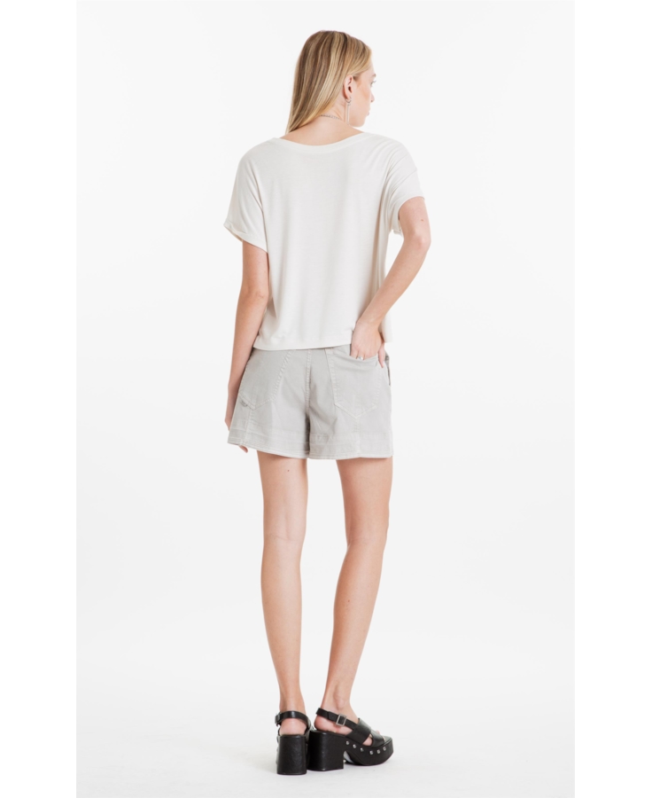 Short Sarja Rain Silver