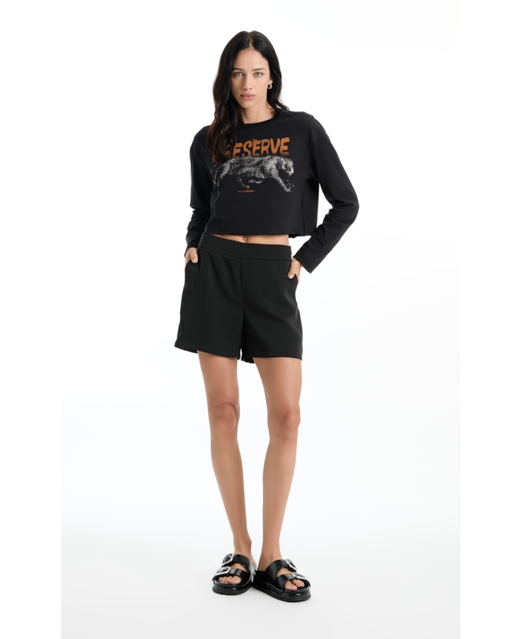 Short Smootha Color Kate Mable Preto