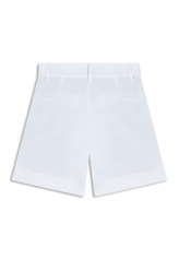Short Tailoring Pleats Off White