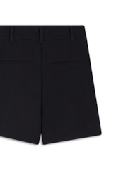 Short Tailoring Pleats Preto