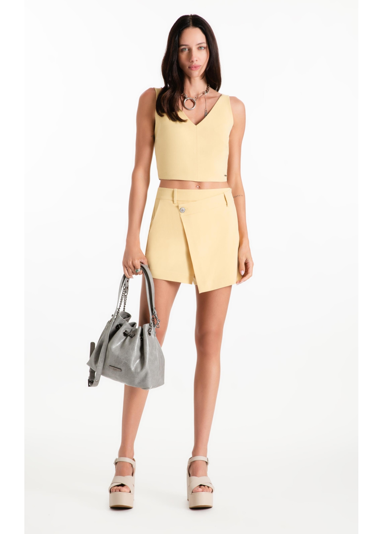 Short Tailoring Skirt Like Trigo