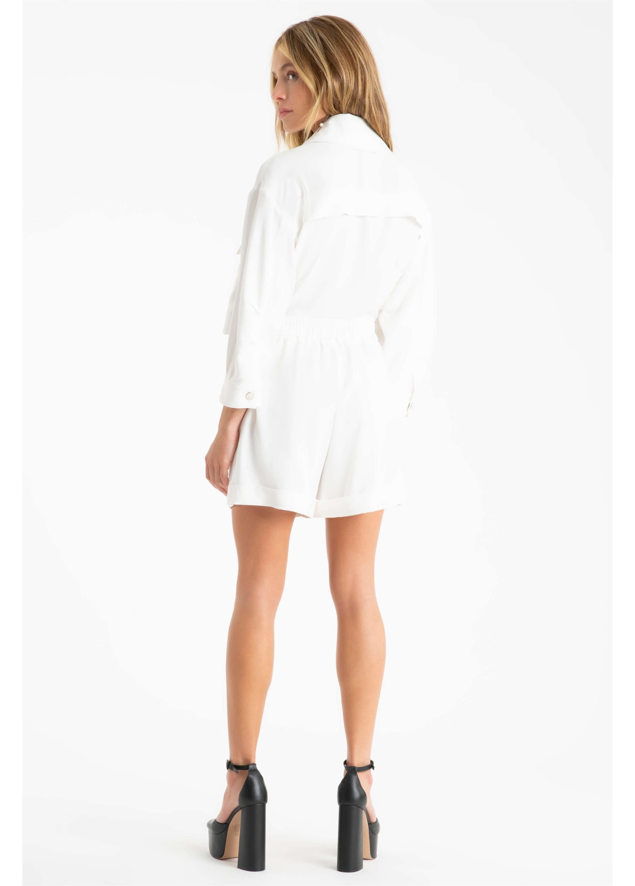 Short Twill Tailoring Off White