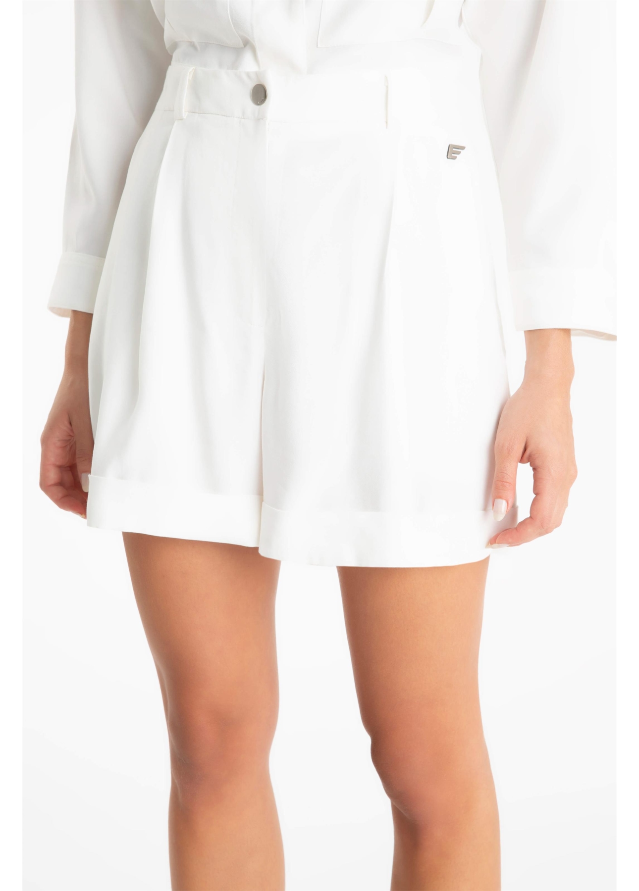 Short Twill Tailoring Off White