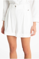 Short Twill Tailoring Off White