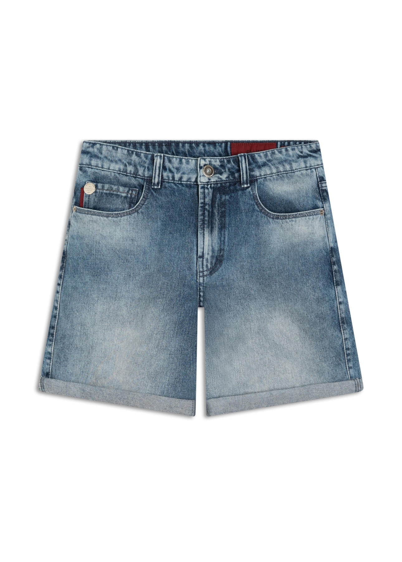 Short Vintage Denim Classic 2054-Lav.Claro C/Sky