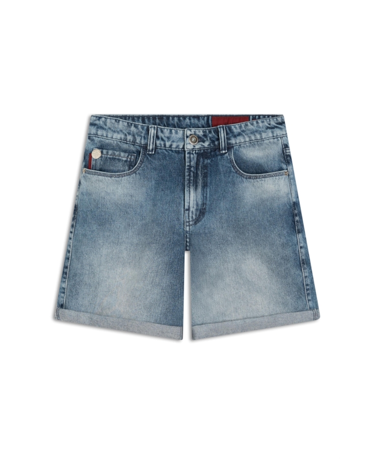 Short Vintage Denim Classic 2054-Lav.Claro C/Sky