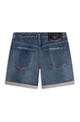 Short Vintage Denim Classic Lav.Escuro C/ Matiz