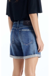 Short Vintage Denim Classic Lav.Escuro C/ Matiz