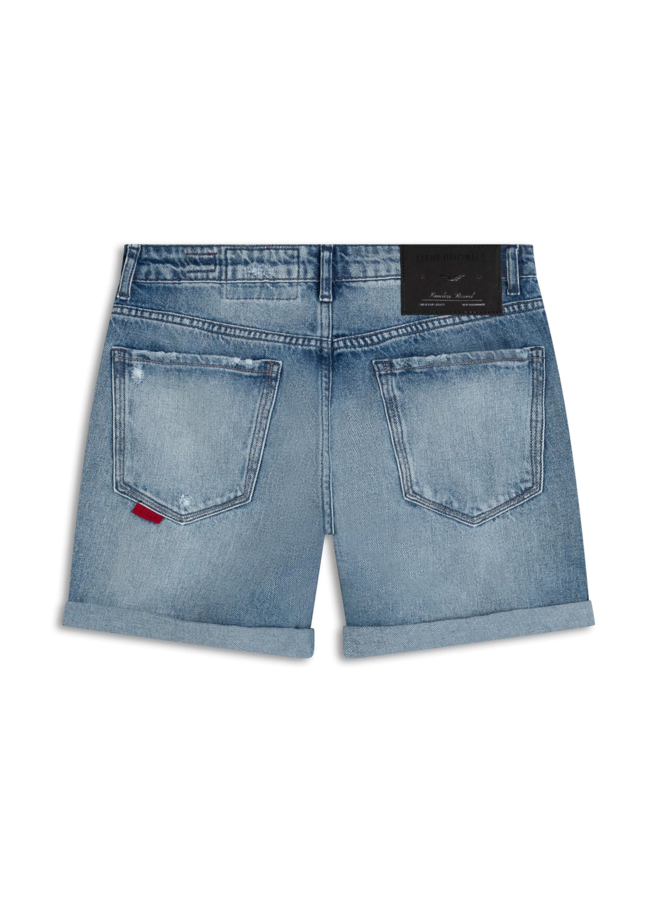 Short Vintage Denim Classic Lav.Medio C/Puidos