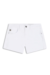 Short Vintage Denim Color Branco