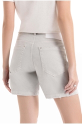 Short Vintage Denim Color Cristal Silver