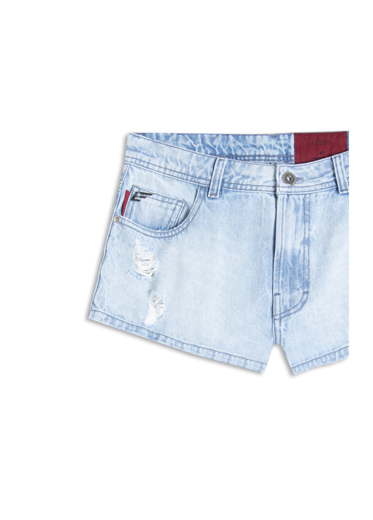 Short Vintage Denim Lav.Claro