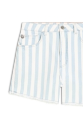Short Vintage Stripe Denim Lav.Dest.Plus