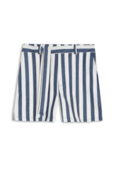 Short Vintage Stripe Marinho