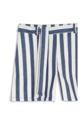 Short Vintage Stripe Marinho