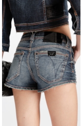 Short Visco Indigo Mini Filigrana Lav.Escuro C/ Matiz+3d 2176-Lav.Esc. C/m