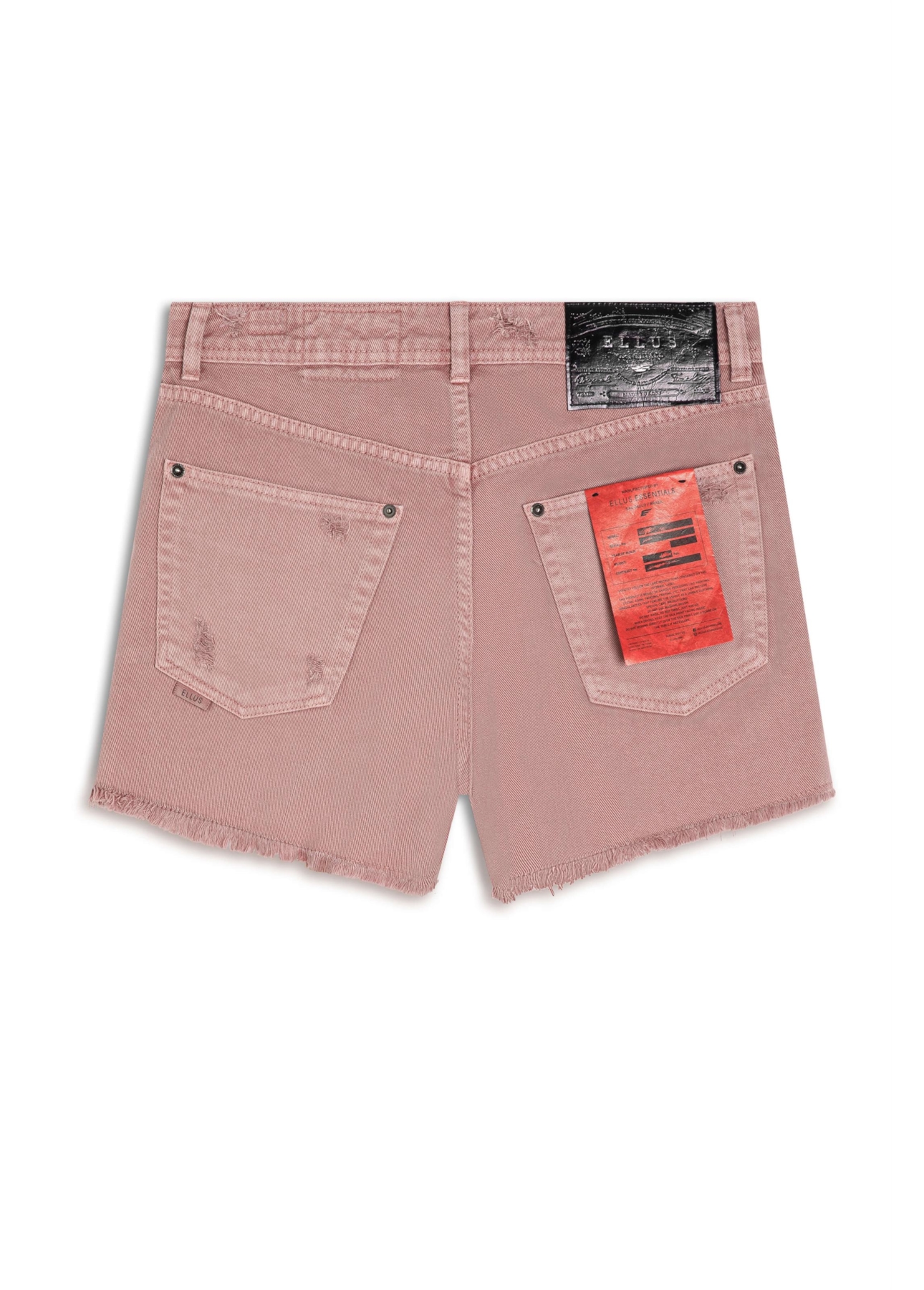 Short White Denim Boyish Purple Gray