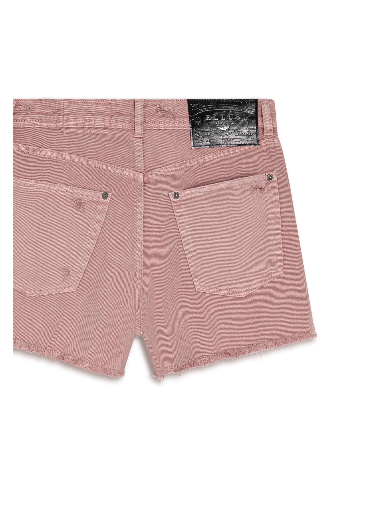 Short White Denim Boyish Purple Gray