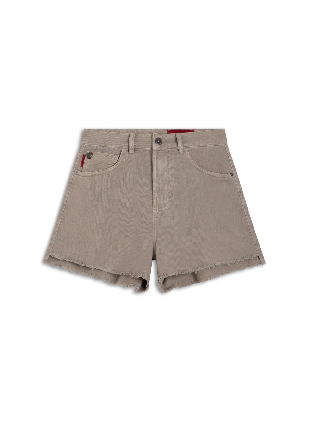 Short White Denim Godê Husk