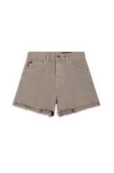Short White Denim Godê Husk
