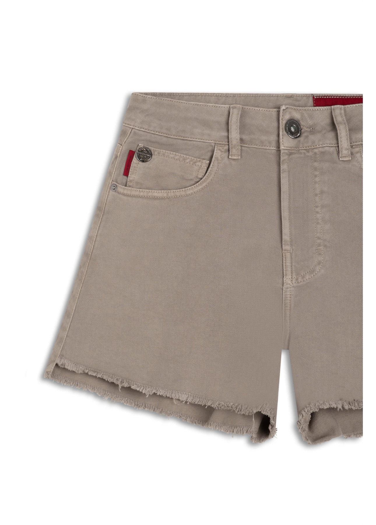 Short White Denim Godê Husk