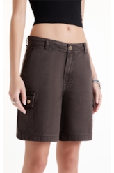 Short White Denim Wide Plumbo