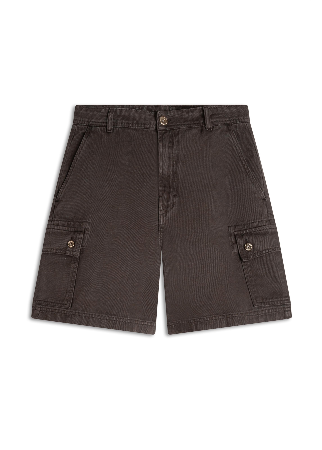 Short White Denim Wide Plumbo
