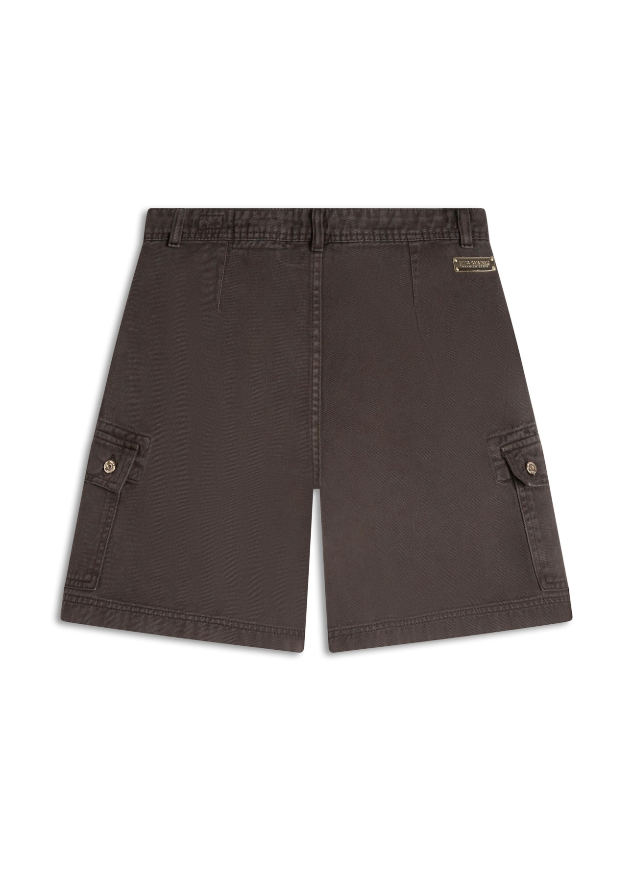 Short White Denim Wide Plumbo