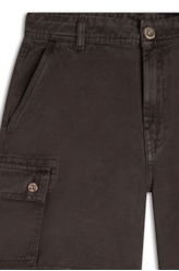 Short White Denim Wide Plumbo