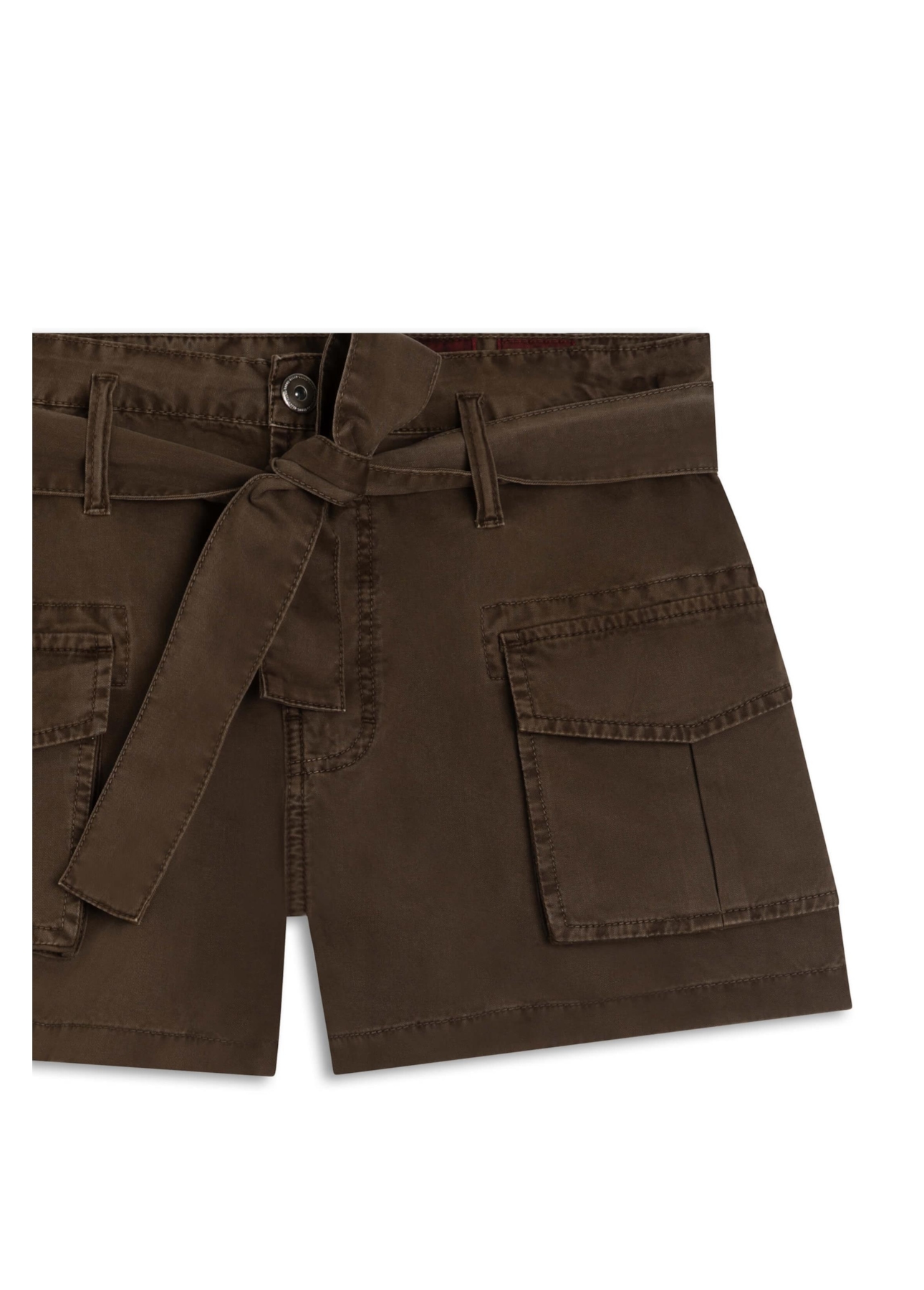 Shorts Color Twill Clochard Tabaco