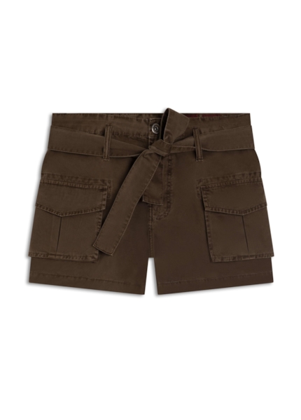 Shorts Color Twill Clochard Tabaco